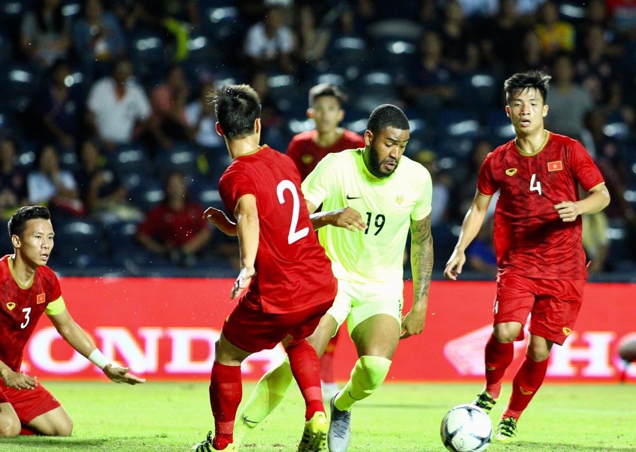 Thai Lan da giao huu Curacao anh 1