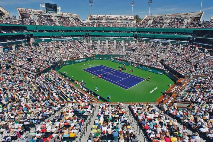 Indian Wells bi huy vi dich Covid-19 hinh anh