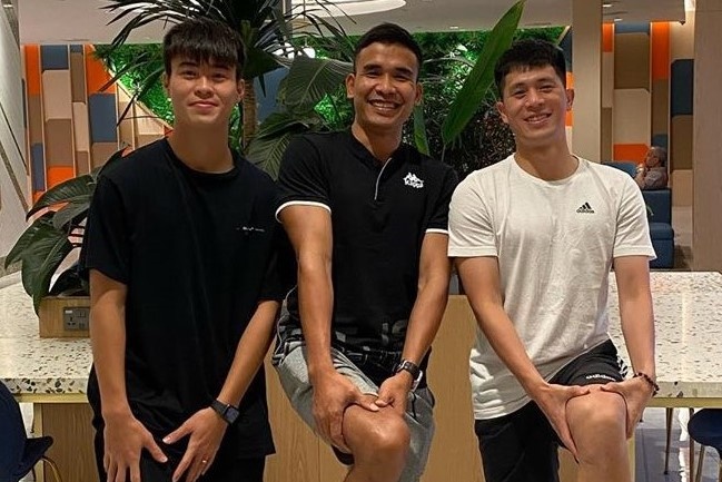 Dinh Trong gui loi chuc toi Duy Manh hinh anh