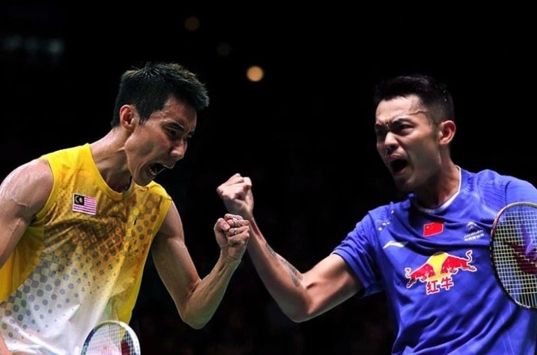 Nhung pha cau dang cap giua Lin Dan va Lee Chong Wei hinh anh