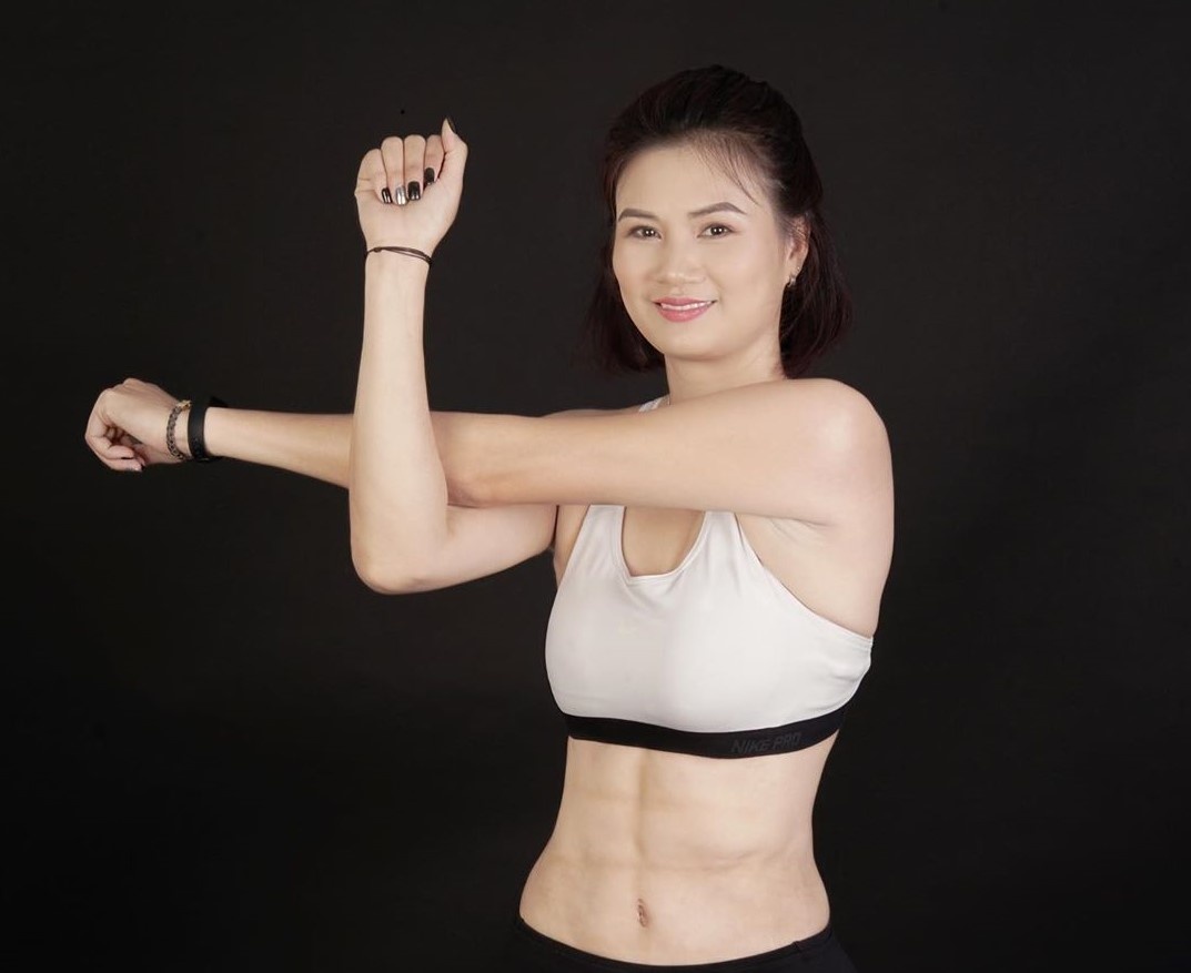 nhan sac phu cong Kim Hue anh 1