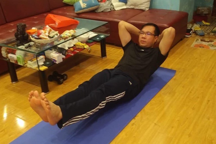 Xa thu Xuan Vinh tu tap luyen tai nha hinh anh