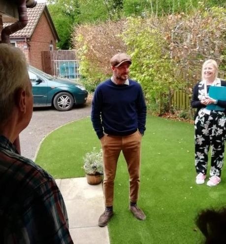 Beckham toi tham NHM anh 1