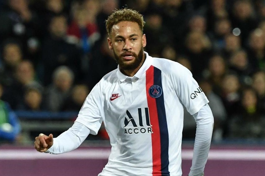 Neymar kho hoi quan cung PSG anh 1