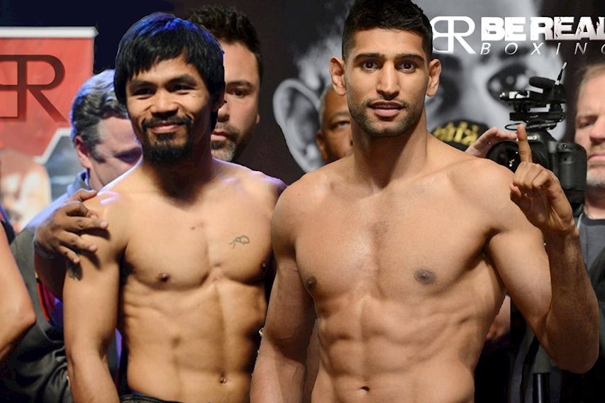 Amir Khan thach dau Pacquiao hinh anh