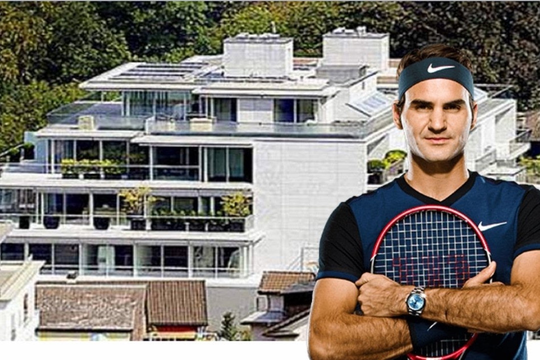 Biet thu bang kinh tri gia hon 8 trieu USD cua Federer hinh anh