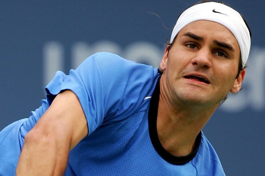 Federer thua tai Olympic Athens vi kieu toc moi hinh anh