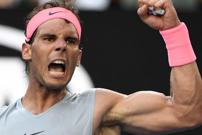 Nadal va nhung tay vot nam co bap nhat lang banh ni hinh anh