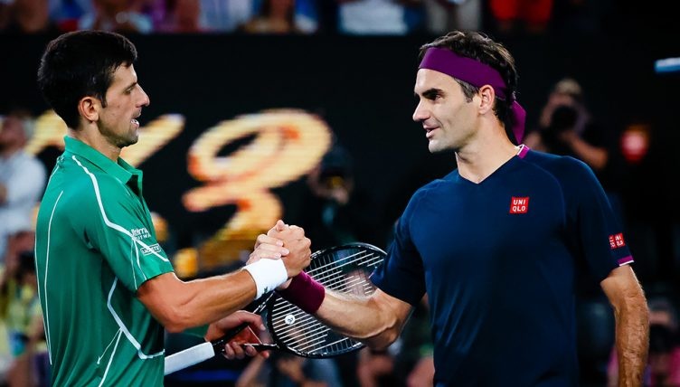 Federer so Djokovic vuot mat anh 1