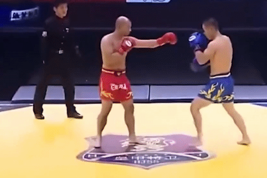 Vo su Vinh Xuan thua knock-out sau mot giay hinh anh
