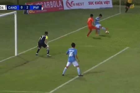Thang CAND 2-0, U19 PVF vao chung ket gap HAGL hinh anh