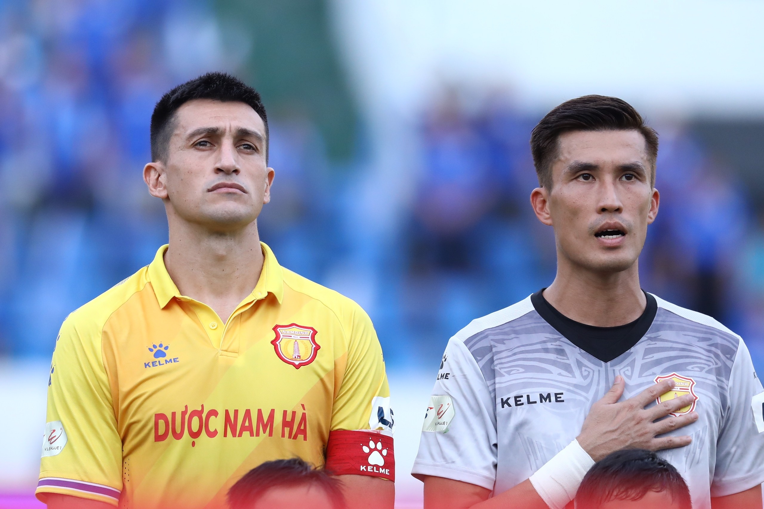 CLB Quang Ninh dau Nam Dinh anh 1