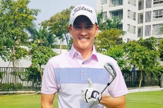 Cong Vinh vuot 2 tuyen thu tai giai golf quoc gia hinh anh