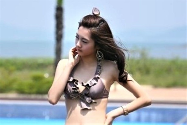 Nhan sac nu than billiards Han Quoc o tuoi 33 hinh anh