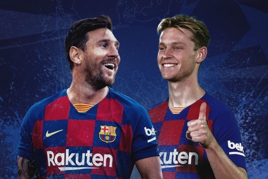 De Jong: 'Messi van tro chuyen cung dong doi' hinh anh