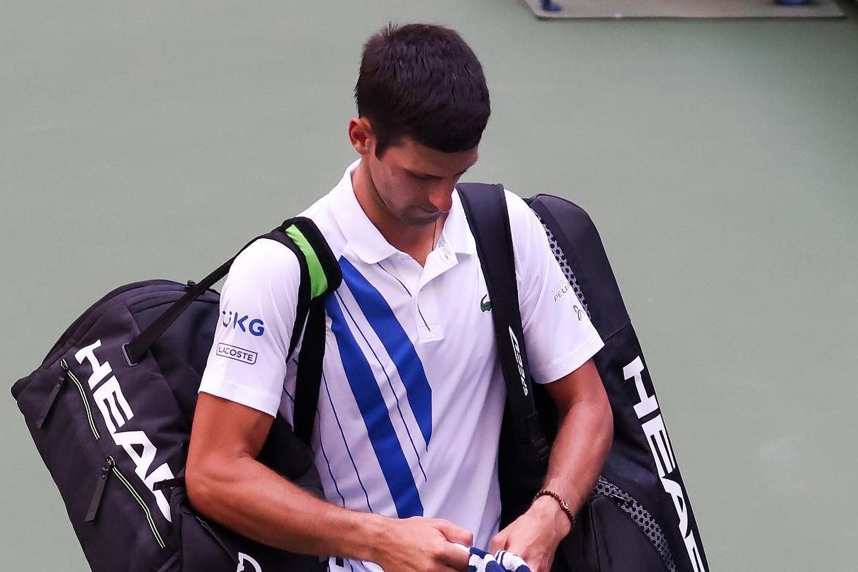 Djokovic an han sau khi bi loai khoi US Open 2020 hinh anh