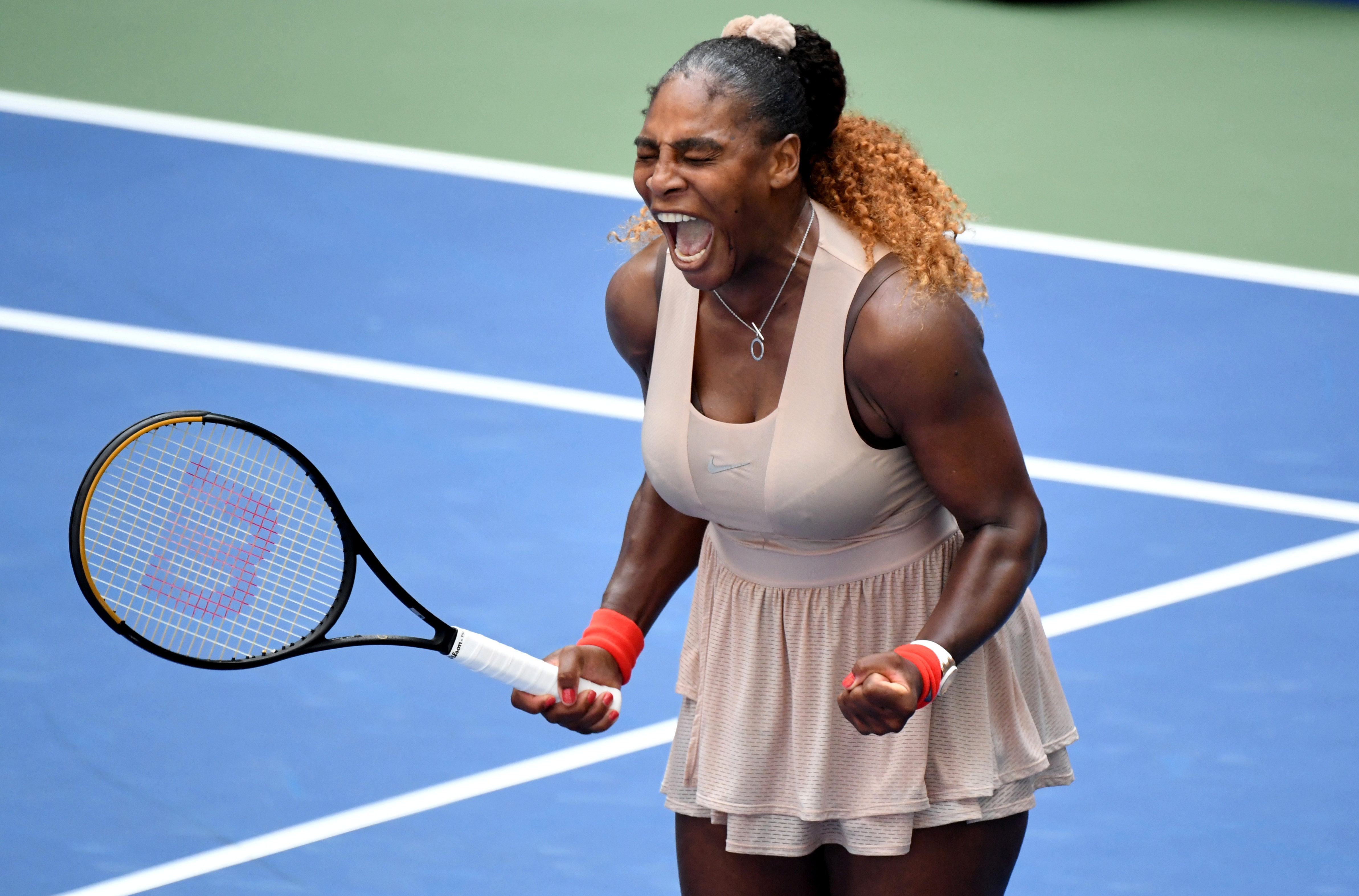 Serena Williams lap ky luc tai US Open hinh anh