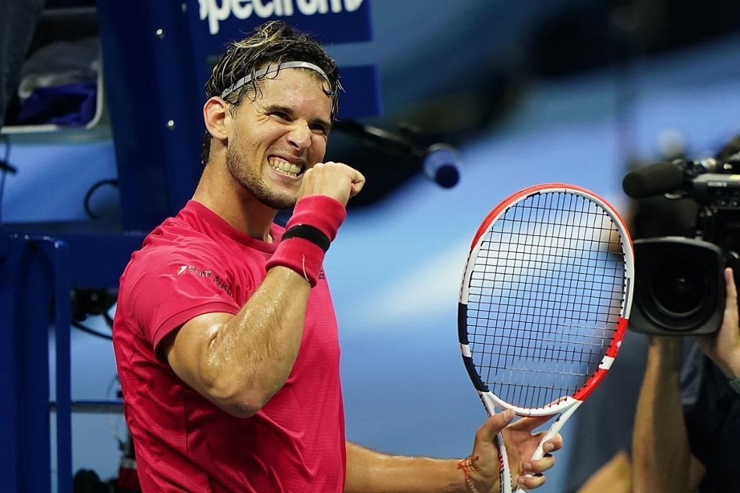 Dominic Thiem lan dau vao ban ket US Open hinh anh