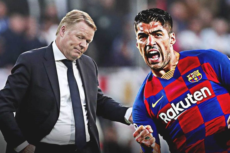 HLV Koeman: 'Suarez se co ten trong doi hinh neu o lai' hinh anh