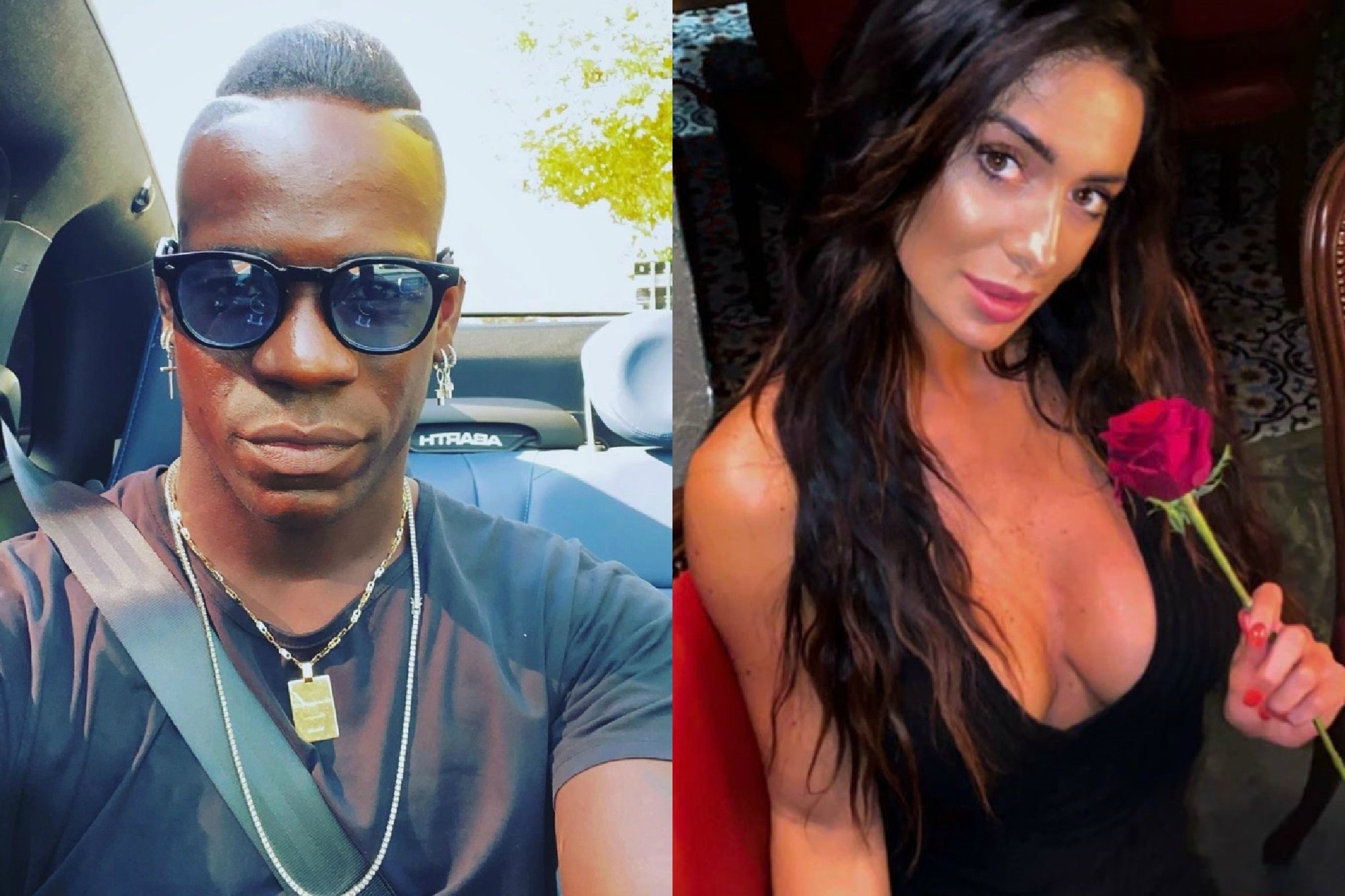 Balotelli dinh hon voi nguoi mau Italy hinh anh