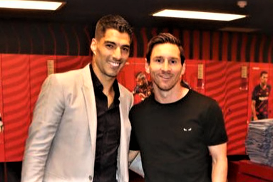 Messi cung Suarez tro ve Nam My bang may bay gia 15 trieu USD hinh anh