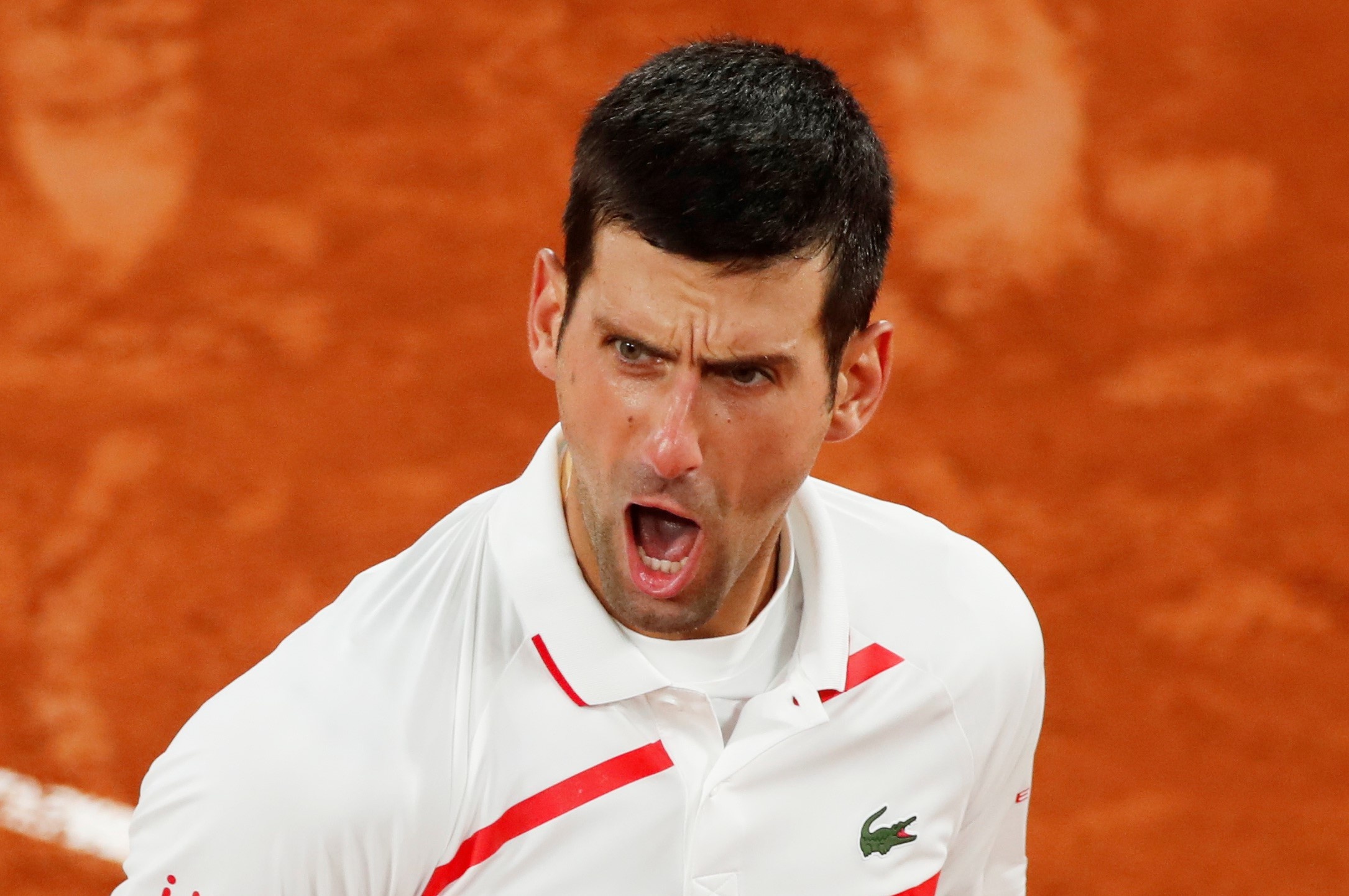 Djokovic lan thu 10 vao ban ket Roland Garros hinh anh