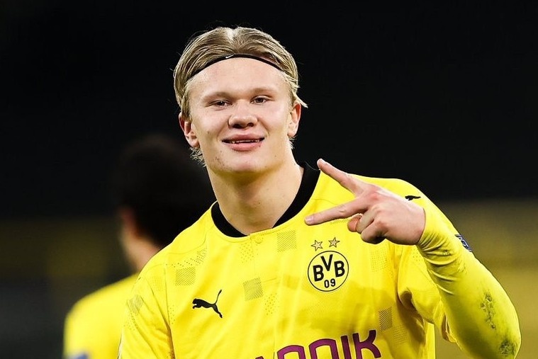 Haaland lap ky luc tai Champions League hinh anh