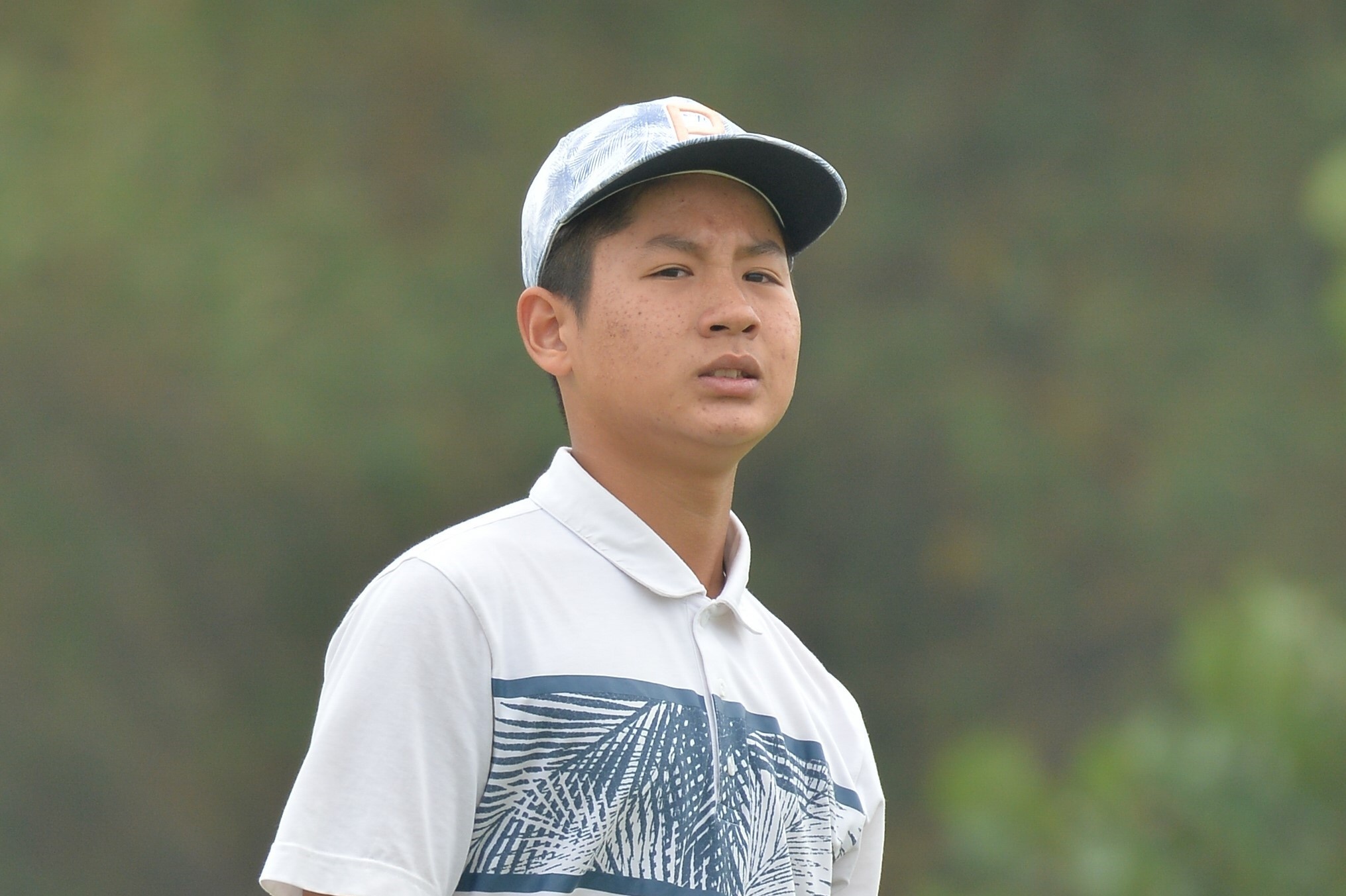 Golfer 13 tuoi gay bat ngo tai Vietnam Masters 2020 hinh anh