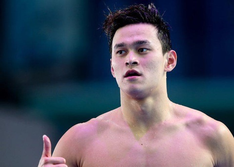 Sun Yang co the thi dau hinh anh