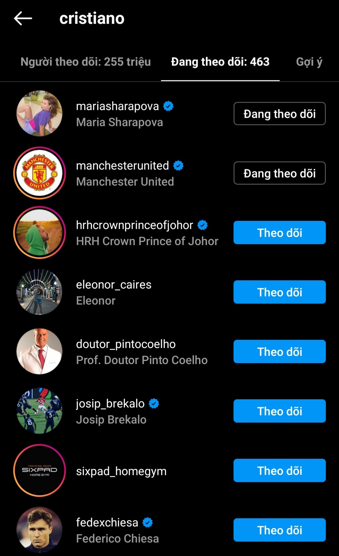 Ronaldo theo doi MU anh 1