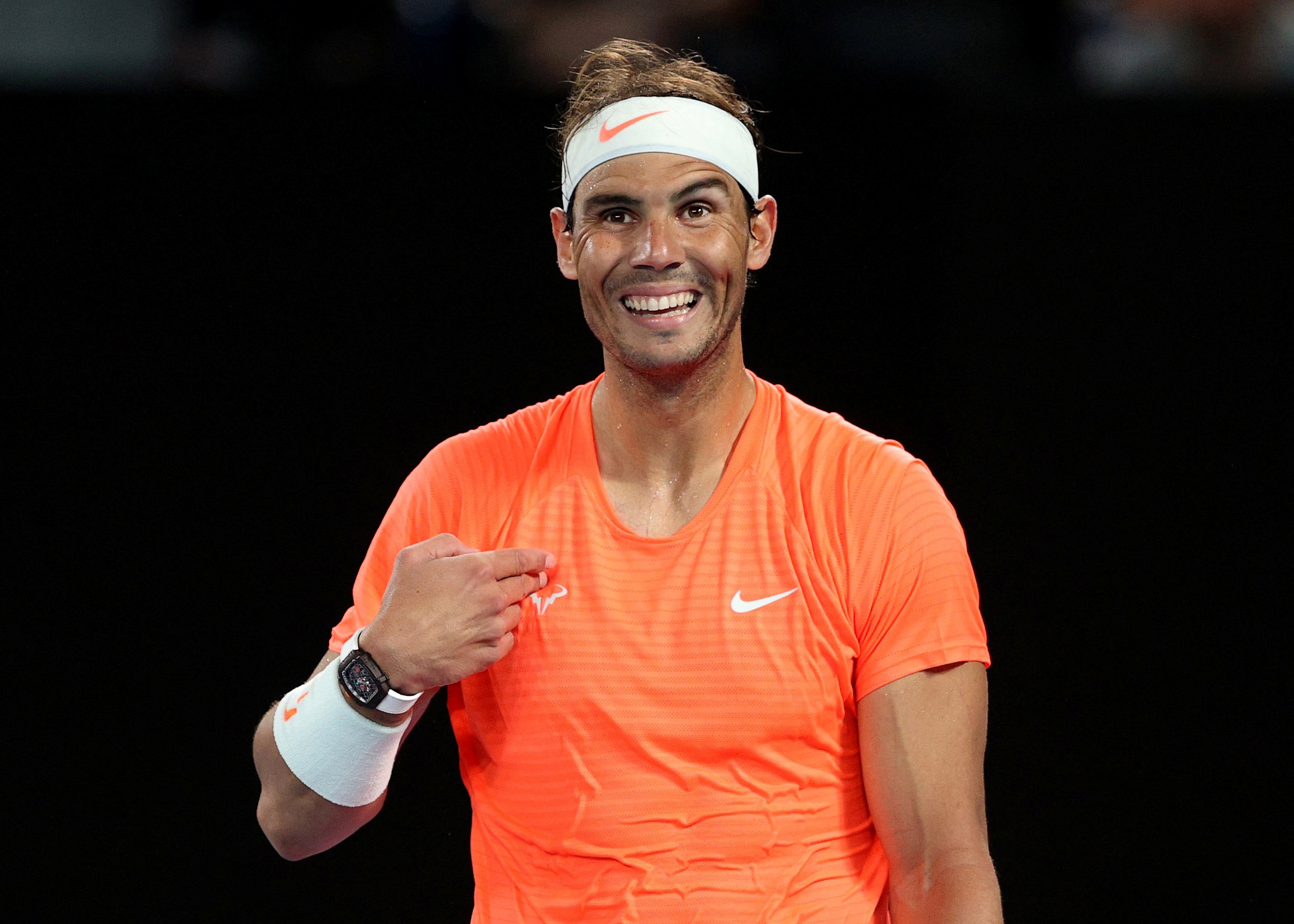Nadal lan thu 15 vao vong 3 Australian Open hinh anh