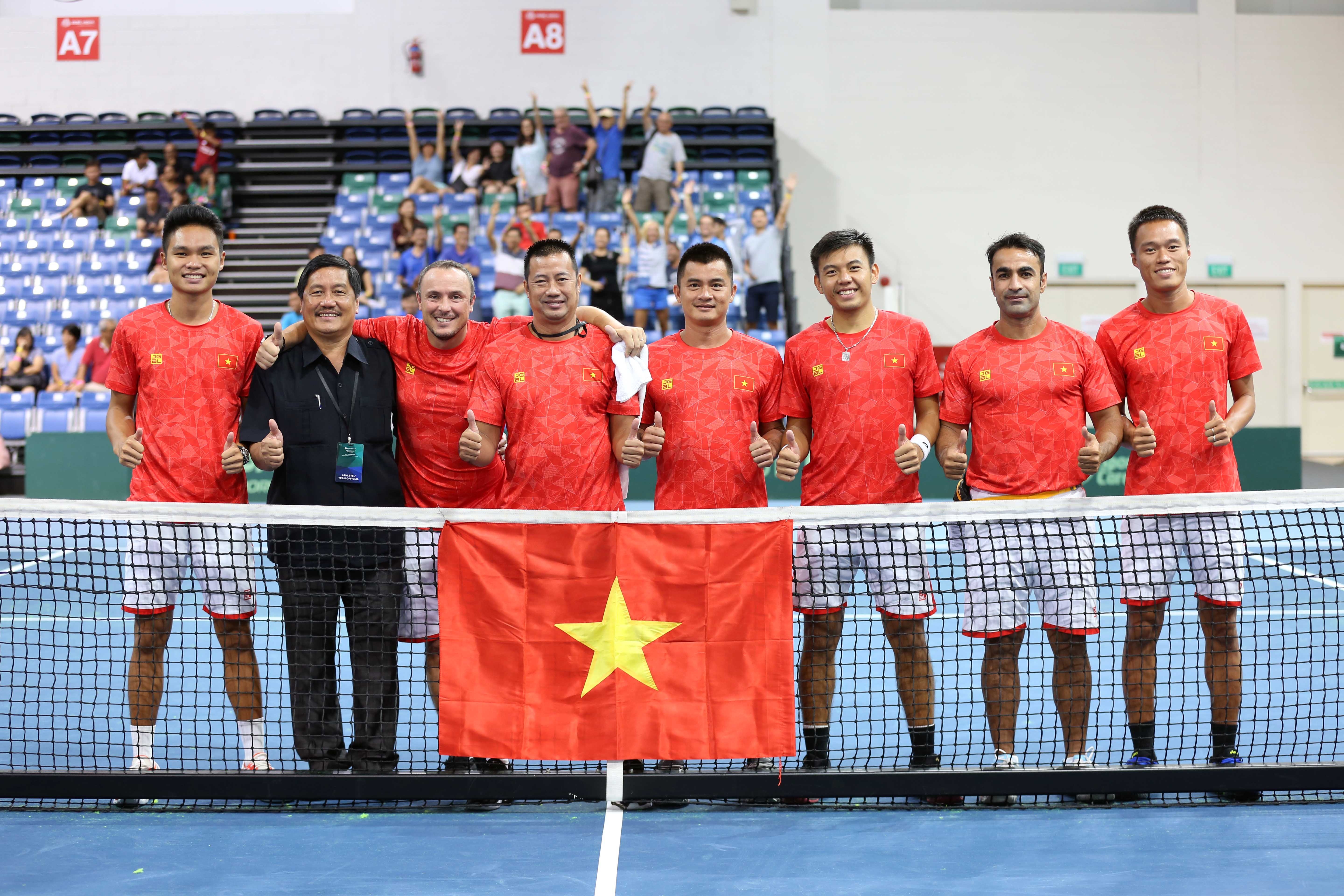 Viet Nam dang cai Davis Cup anh 1