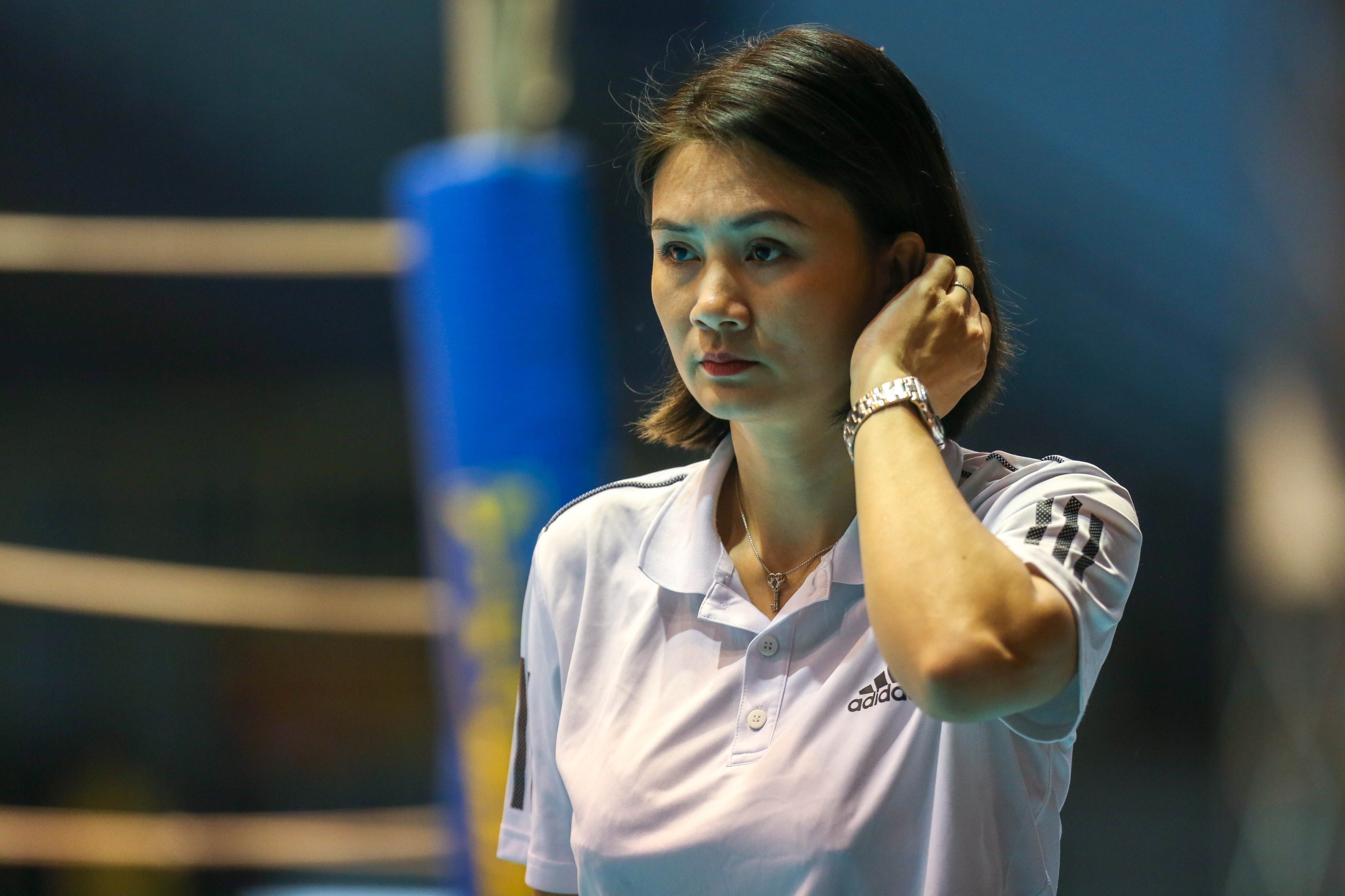 Kim Hue thua tran dau dan dat tai giai bong chuyen vo dich quoc gia hinh anh