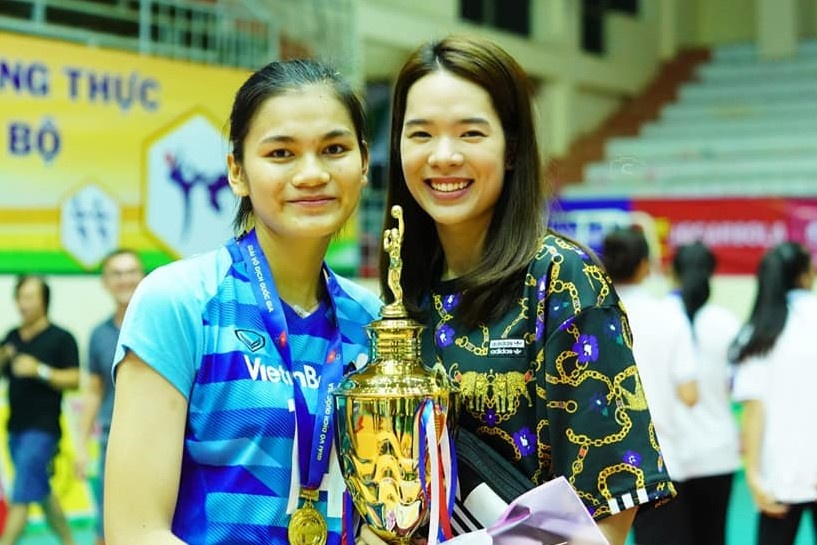 Sao tre bong chuyen Nhu Quynh tu y bo doi hinh anh