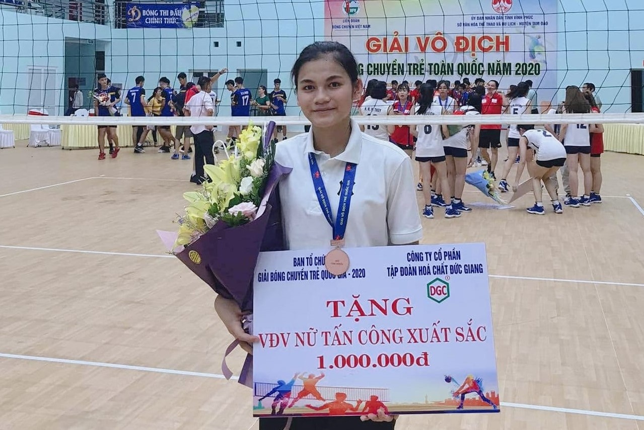 Nhu Quynh bong chuyen anh 1