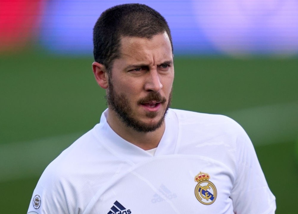 Hazard tro lai Real de tap hoi phuc hinh anh