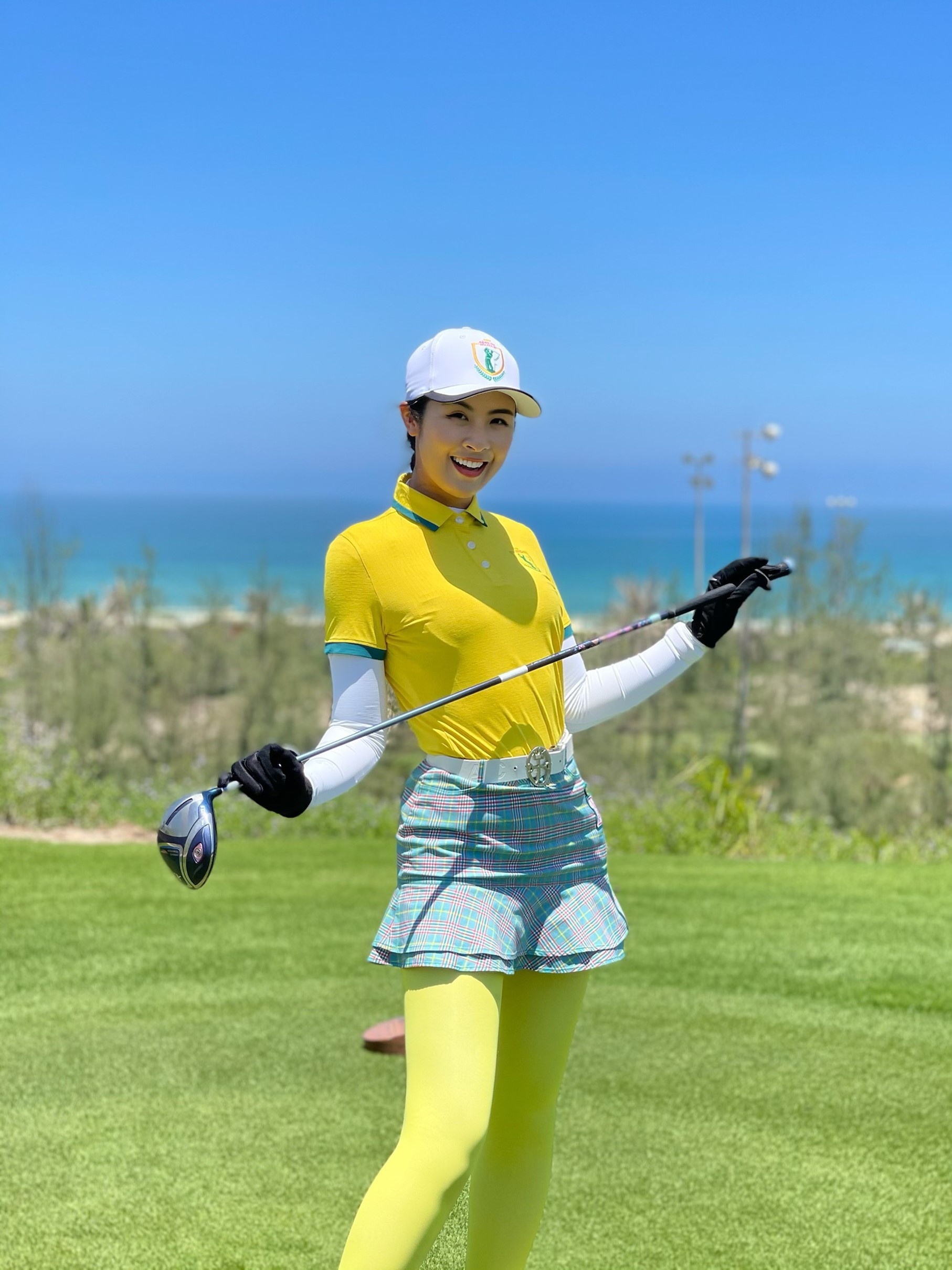 Người đẹp Lê Thanh Tú chơi golf ảnh 6 Nguoi dep Le Thanh Tu choi golf anh 6