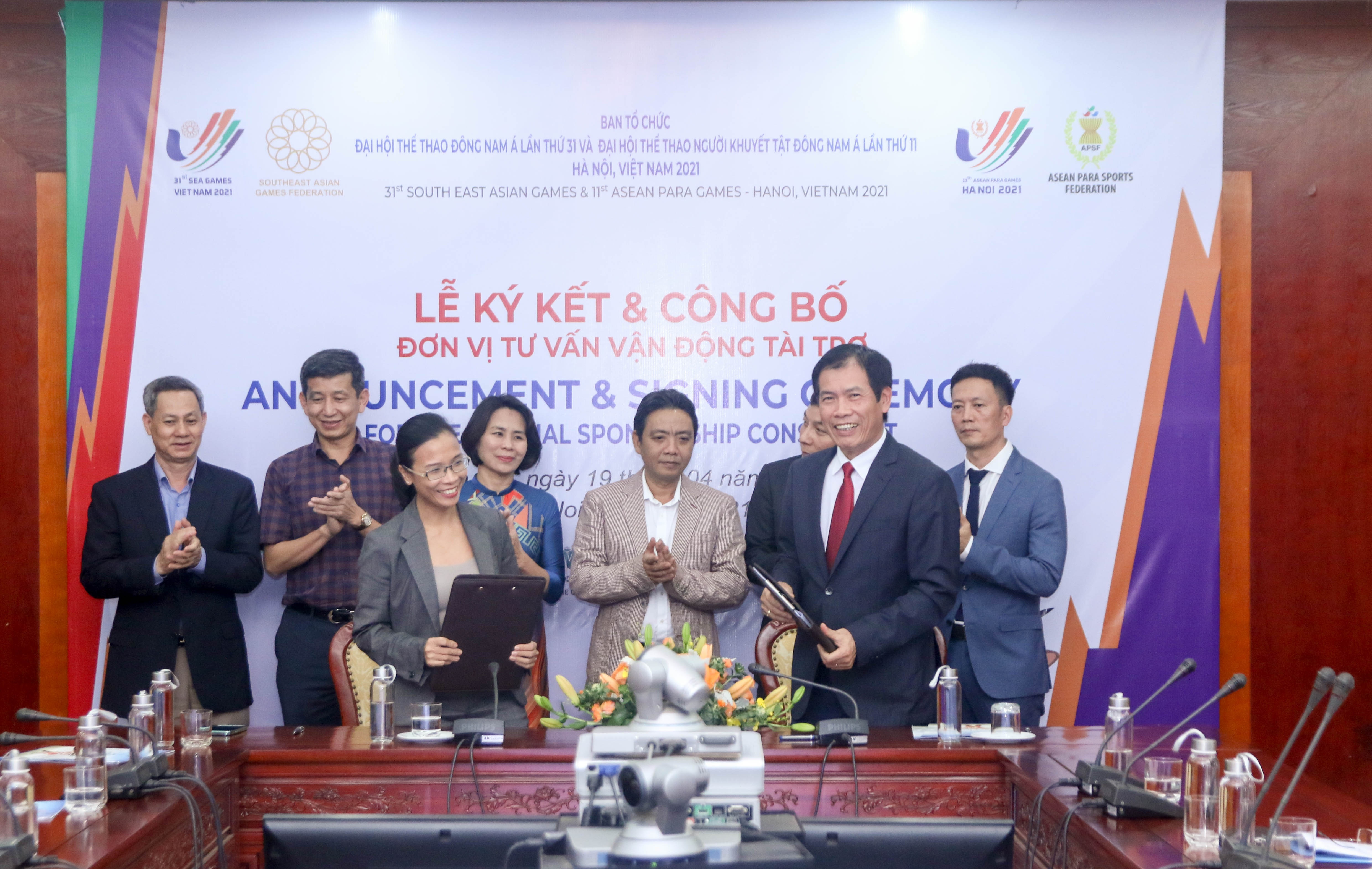 cong bo don vi tu van van dong tai tro SEA Games 31 anh 1