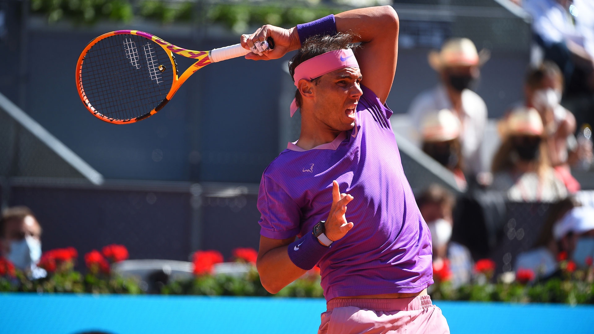 Nadal vao tu ket Madrid Open anh 1