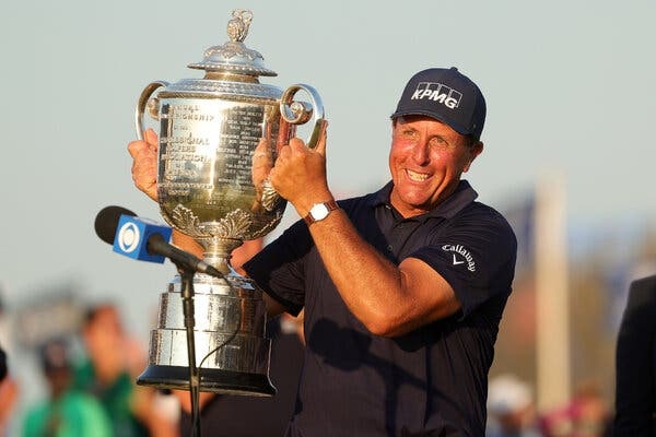 Chuc vo dich major lich su cua Phil Mickelson hinh anh