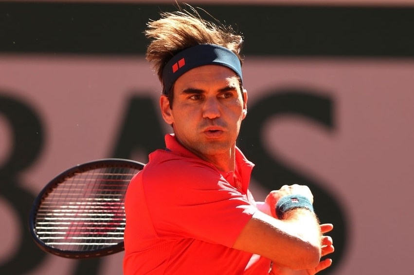 Federer tro lai manh me tai Phap Mo rong hinh anh