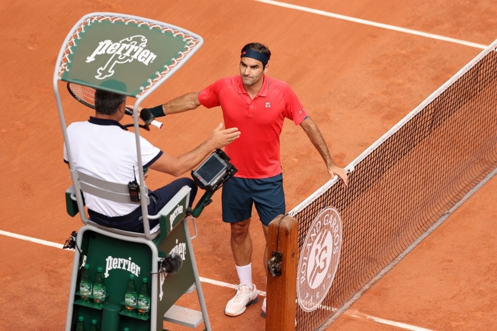 Federer thang Cilic anh 1