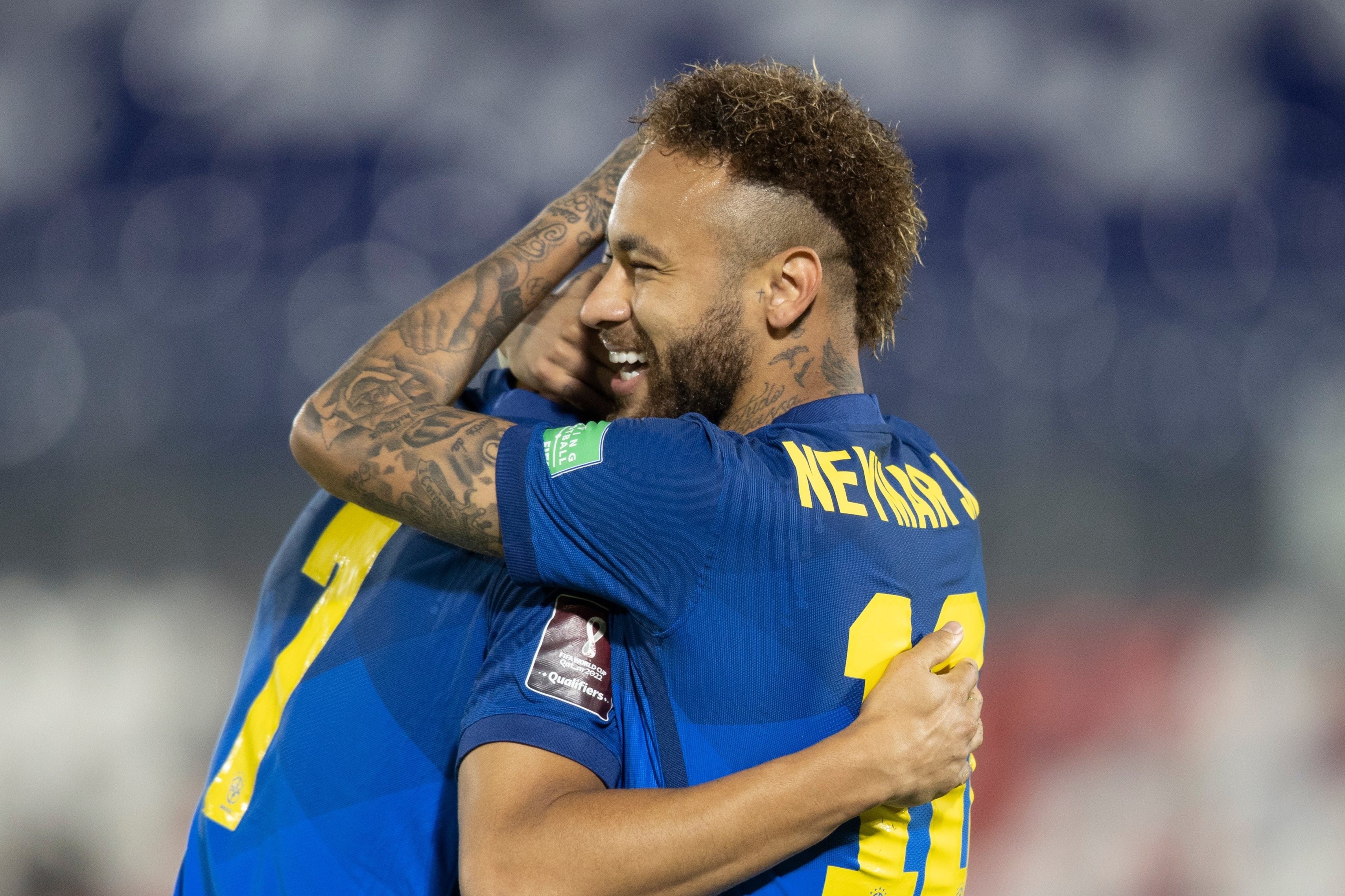 Neymar giup Brazil thang tran thu 6 lien tiep tai vong loai World Cup hinh anh