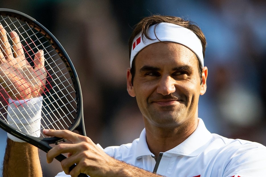 Federer lap ky luc tai Wimbledon hinh anh