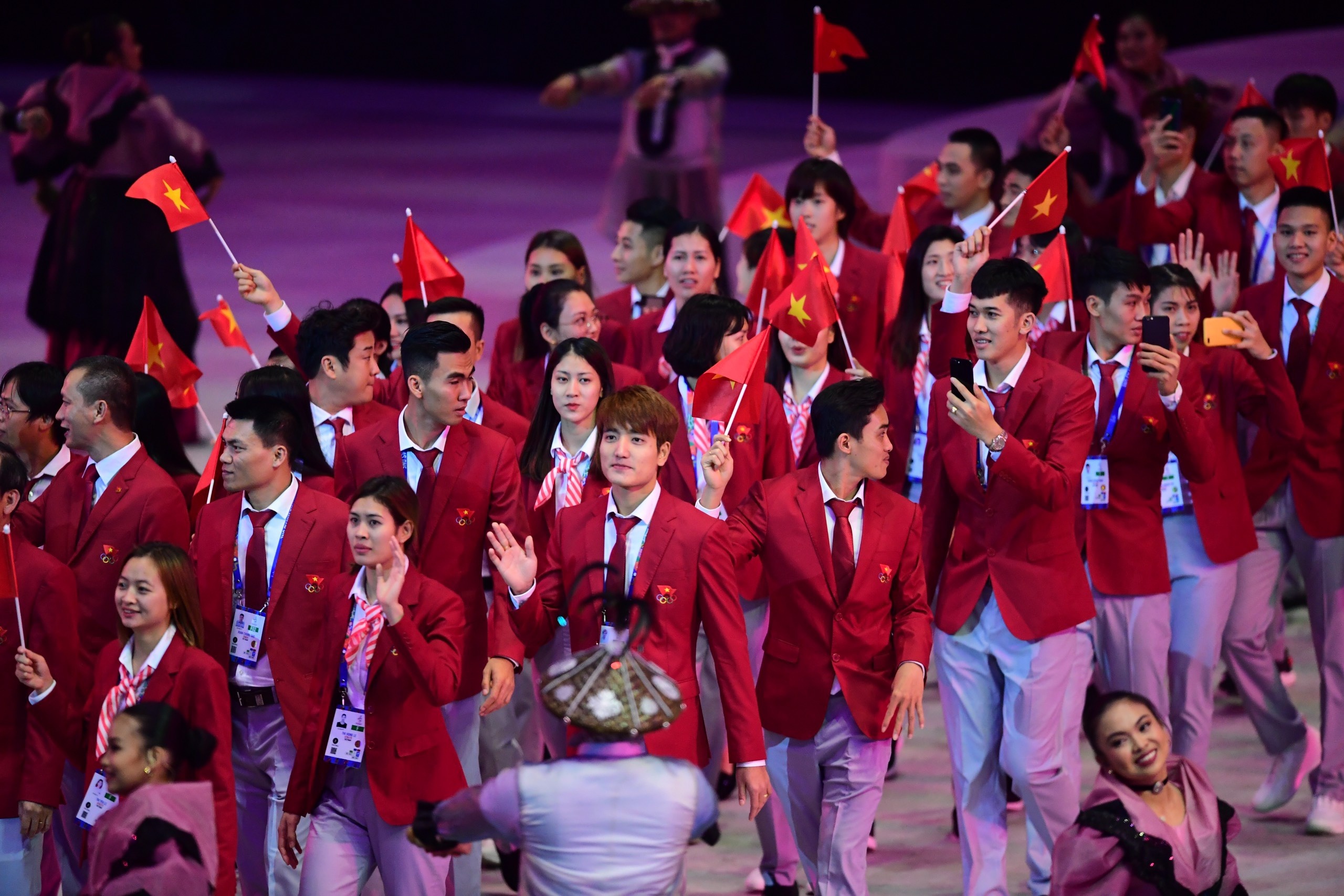 Doan Viet Nam lap ky luc so thanh vien du SEA Games hinh anh