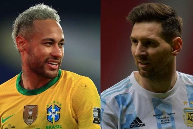 Neymar tuyen chien voi Messi o chung ket Copa America hinh anh
