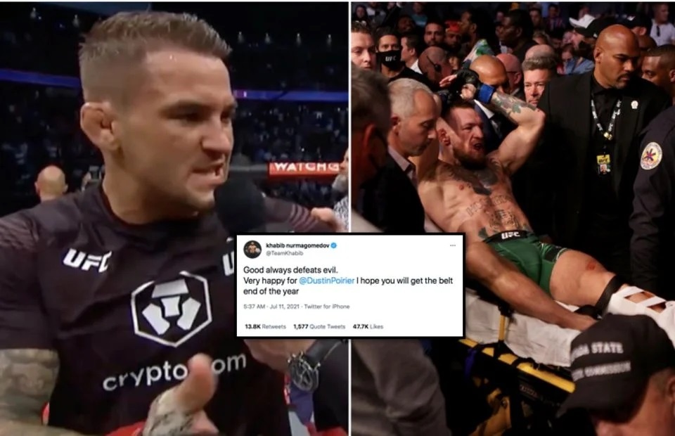 Khabib che nhao McGregor anh 1