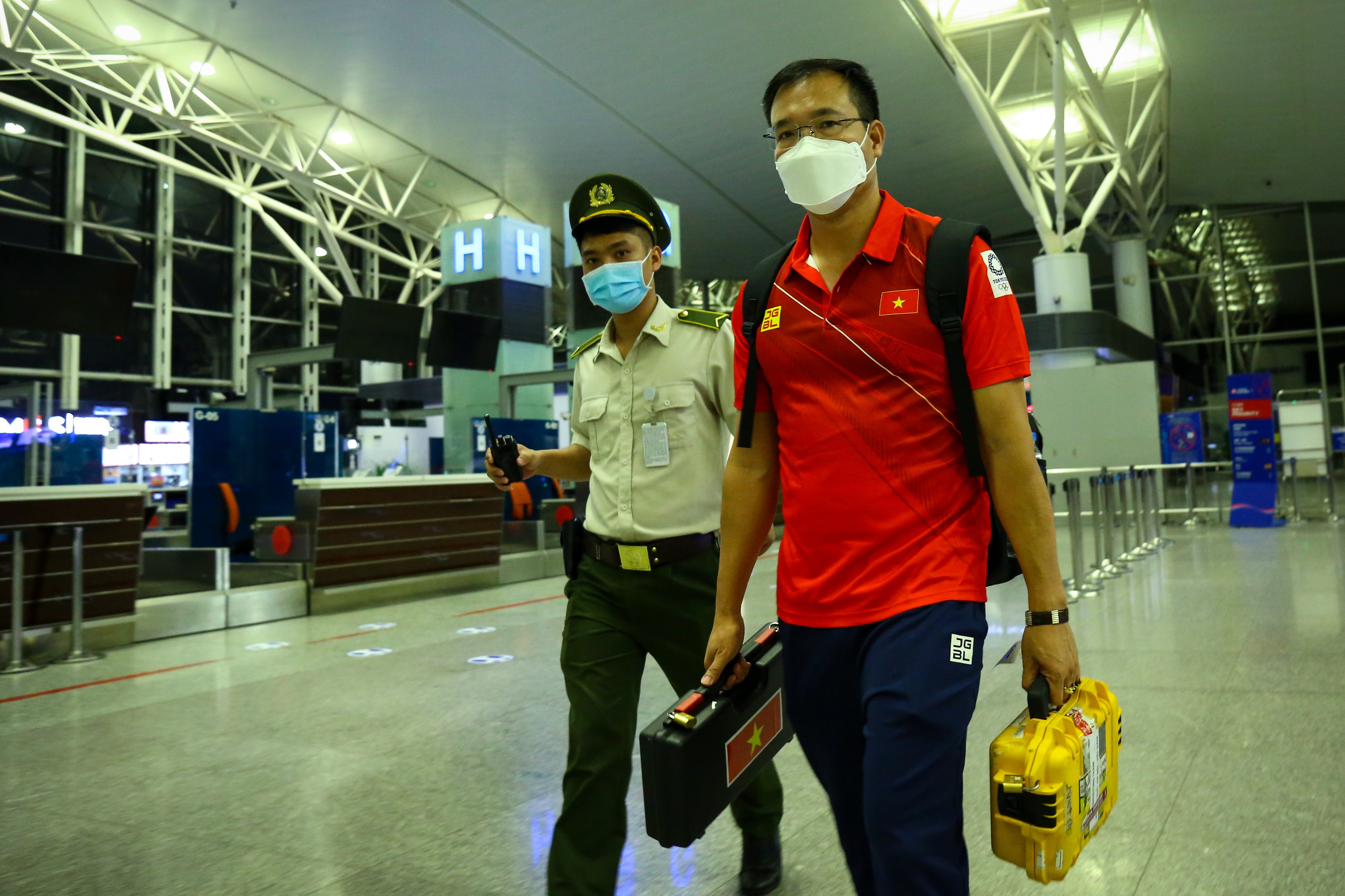 Doan Viet Nam len duong du OLympic anh 5