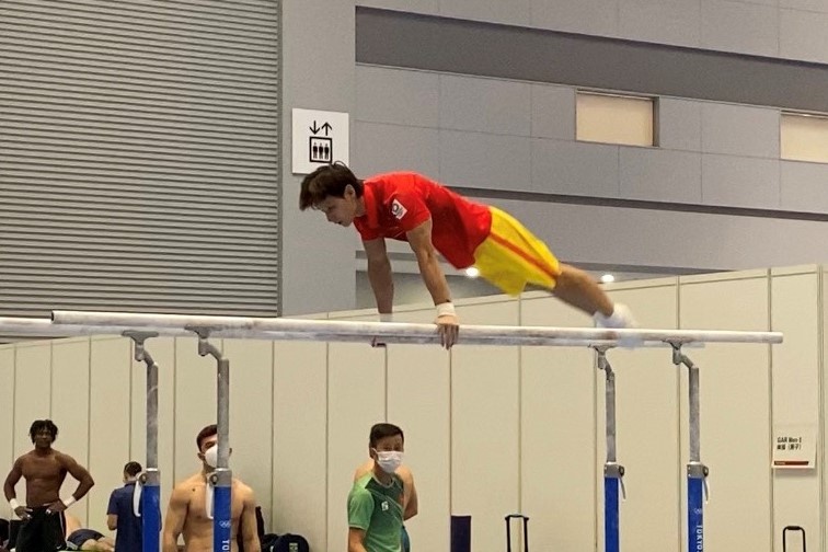 Ngay dau tap luyen cua VDV Viet Nam tai Olympic Tokyo anh 1