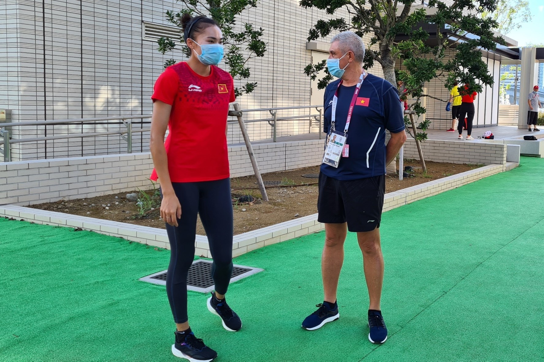 Ngay dau tap luyen cua VDV Viet Nam tai Olympic Tokyo anh 3